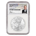 2025 1oz Silver American Eagle MS70 Coin - David Ryder