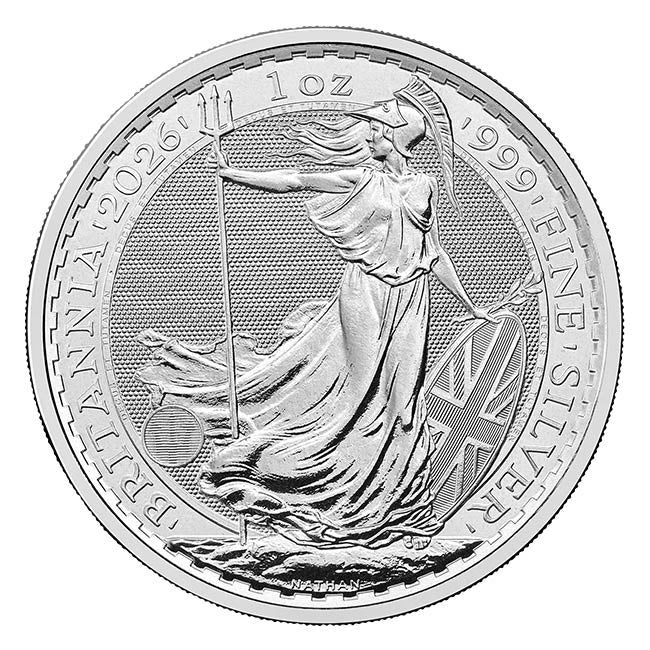 2026 1oz Silver Britannia Coin